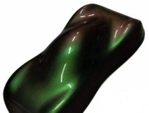 Zöld-barna. 400 ml készre kevert Kaméleon festék spray. (3001)