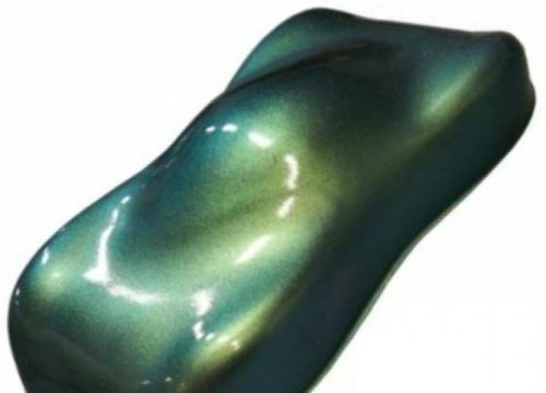 Kék-zöld-arany. 400 ml készre kevert Kaméleon festék spray. (522)