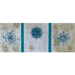 Hajós kép, 20 cm x 50 cm