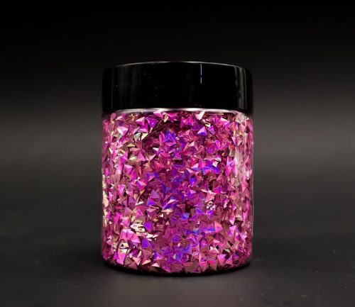 3D pehely, Aurora Neon Pink, 25 g