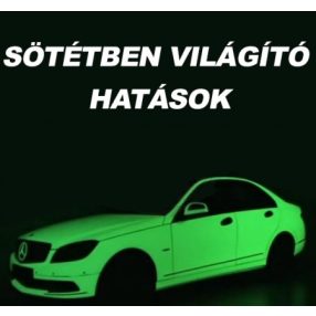 Sötétben világító hatások