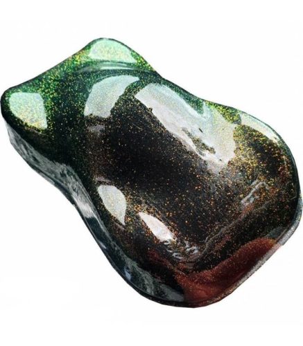 Kaméleon pigment por, 25 g, NARANCS-ZÖLD