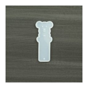 Szilikon öntőforma, könyvjelző, maci