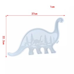 Szilikon öntőforma, Dinoszaurusz, 22,2 cm x 37 cm