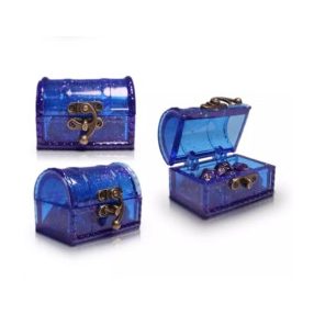 Szilikon öntőforma, kincses láda