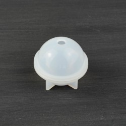 Szilikon öntőforma, gömb, 4 cm