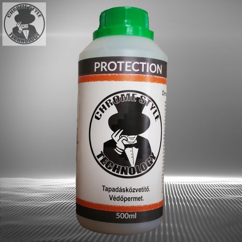 Protection. Védőpermet a 90% króm hatású termékhez. 0,5 liter (kb; 15-20nm-es felületre elegendő)